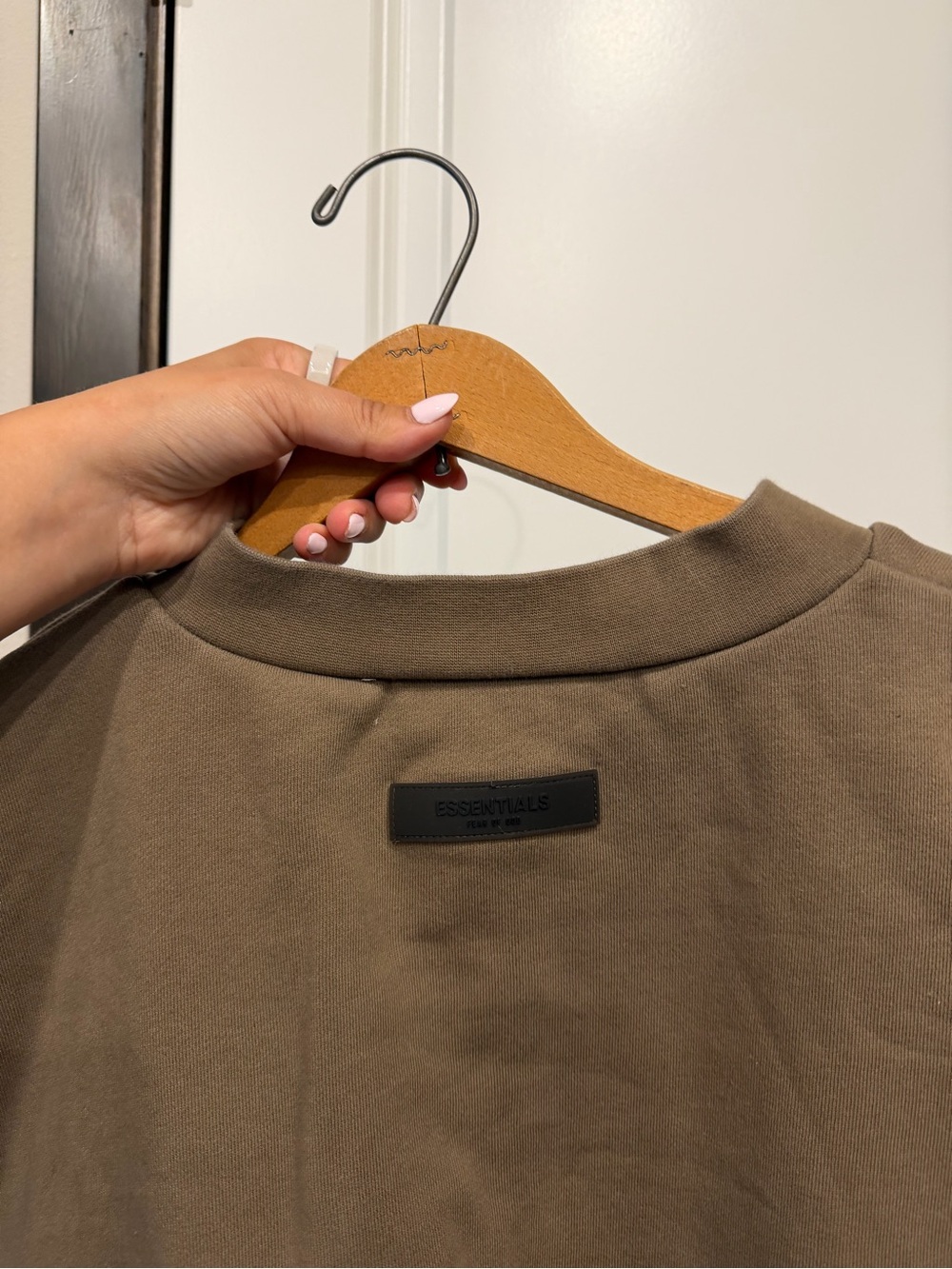 Fear of God ESSENTIALS brown v-neck pullover vest - Picture 6 of 6